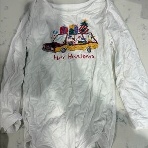 Little Sleepies White Play Shirt